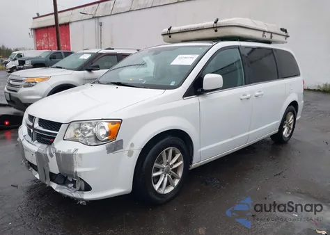 2018 Dodge Grand Caravan Sxt из США, поврежденный, VIN 2C4RDGCG7JR302406